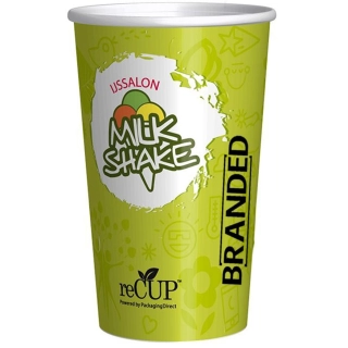 Bedrukbare 500ml milkshakebeker met eigen ontwerp