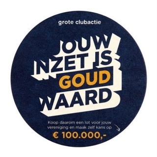 Ronde bierviltjes laten bedrukken met eigen ontwerp