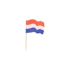 Vlagprikker Nederland wapperend - 720 st/ds.
