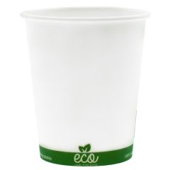 Koffiebeker BIO 200cc/8oz (karton/PLA) - 1.000 st/ds.