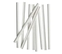 Roerstaafjes papier FSC® Wit 110mm Ø6mm in dispenser 500 stuks