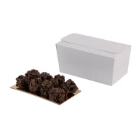 Bonbondoosje wit 500 gram - 100 stuks