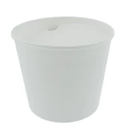 Food Bucket met deksel Wit 2600ml - 216 st/ds.
