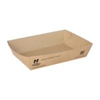 Frietbakje A50 - Karton - 16x11x4 cm - "Notpla" - 480 st/ds.