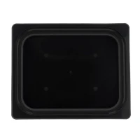 Gastro Half PP Thermoform 325/80mm Zwart - 176 st/ds.