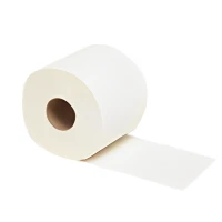 Toiletpapier 2-laags wit – 100% cellulose (400 vellen per rol, 40 rollen per doos)