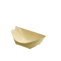 Amuse bootje Hout FSC® 80 x 45 mm - 100 stuks