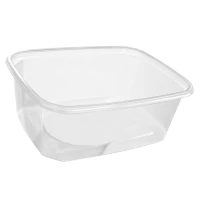 Maaltijdschaal PS Transparant 220/200cc - 108x82x39mm - 1.000 st/ds.