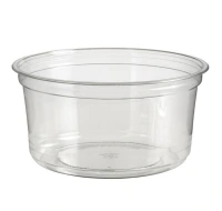 Duurzaam bakje rond Deli (Recycled PET) 375cc - 576 st/ds.