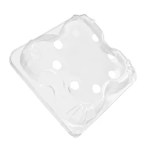 Appel Tray Deksel APET 186x186x45mm - 390 st/ds.