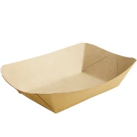 Kraft Snackbakjes Conisch/Groot 137x86mm - 1.000 st/ds.