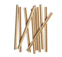 Roerstaafjes papier FSC® Kraft 110mm Ø6mm in dispenser 500 stuks