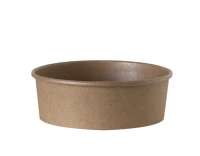 Pokébowl kraft saladebak 500 ml – Ronde bowl, karton, 300 st/ds.