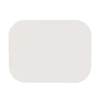 Kartonnen deksel voor aluminium bakjes 130×100×42mm – 1.000 st/ds.