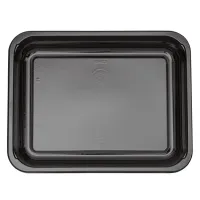 Maaltijdschaal CPET 227/30 1V Zwart - 450 st/ds.