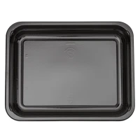 Maaltijdschaal CPET 227/35 1V Zwart - 360 st/ds.