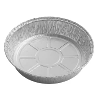 Aluminium schaal Rond 207x40mm - 600 st/ds.