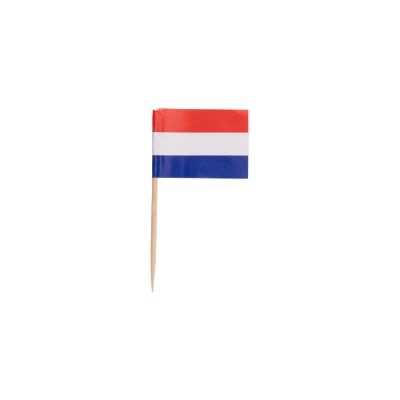 Vlagprikker - Nederland - Hout - 65mm