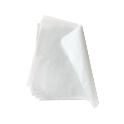 Inpakpapier vellen wit 400x400mm - Vetvrij papier - 5 kilo