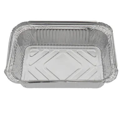 Aluminium bakje rechthoekig 700ml 185×135×50mm – 1.000 st/ds.