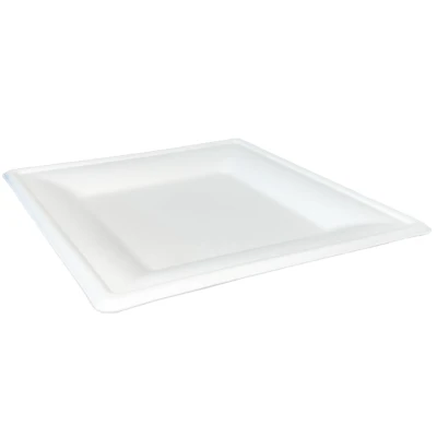 Bord vierkant Suikerriet 26,2x26,2cm - 500 st/ds.