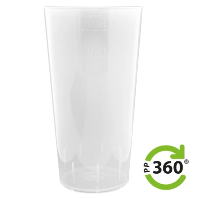 Hardcups - PP360® - Bedrukken - IML - 500cc