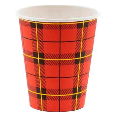 Kartonnen Koffiebeker Scotty Rood 150cc/6oz- 1.000 st/ds.