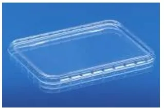 LID 390 CLEAR PET 180X135X8,5M P400