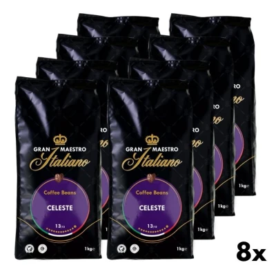 Koffiebonen Celeste - Gran Maestro Italiano 8x1kg