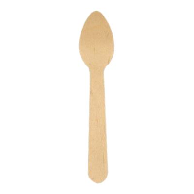 Houten Lepel 160mm 100 st/ds.