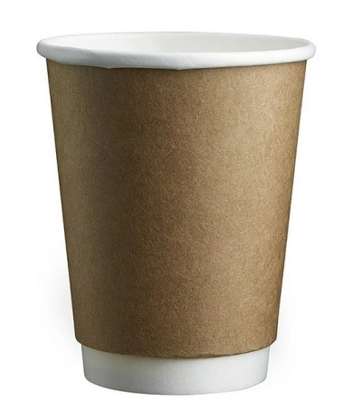 Koffiebeker Dubbelwandig Kraft 300cc/12oz - 400 st/ds.