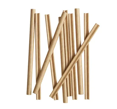 Roerstaafjes papier FSC® Kraft 110mm Ø6mm in dispenser 500 stuks